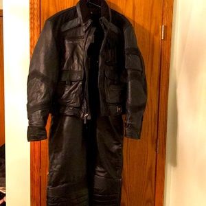 Full leather Polaris snowmobile suit